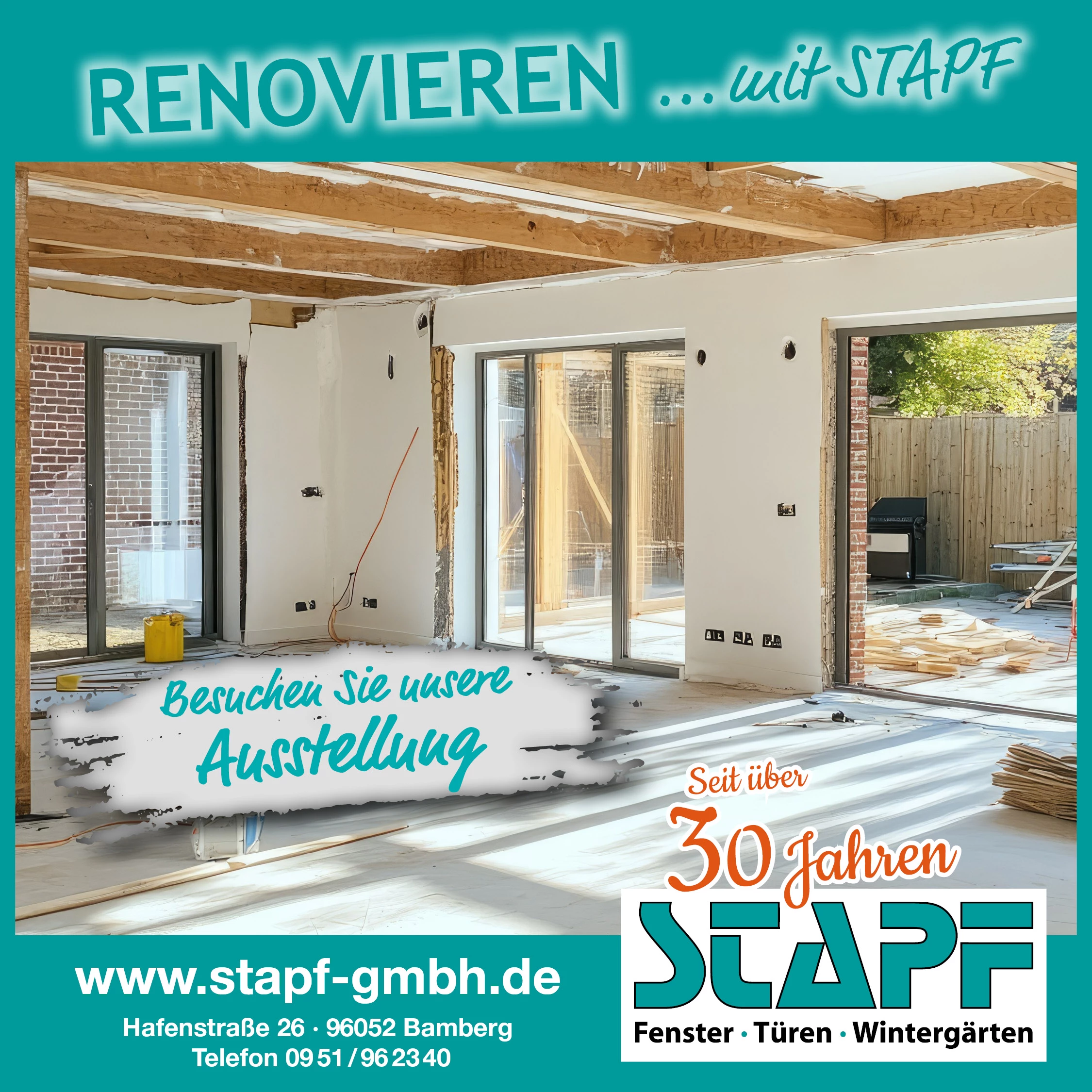 Renovieren mit Stapf und 20% Förderung vom Staat Renovieren mit Stapf und 20% Förderung vom Staat