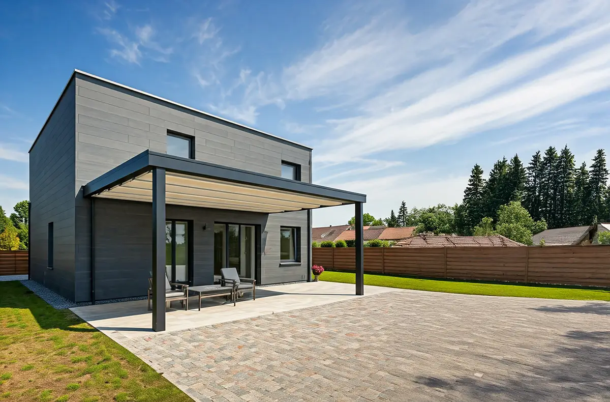 Terrassenüberdachung Stapf offen