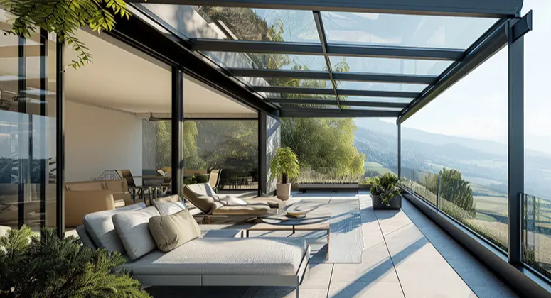 Terrassenüberdachung Balkon